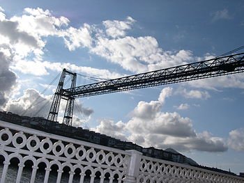 English: Biscay Bridge. Portugalete. Getxo. Bi...