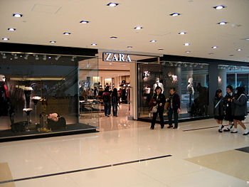 Zara Store in Hong Kong