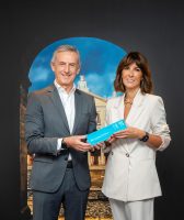 Juan Pedro Badiola (Caixabank) y Marta Barredo (Herdit)