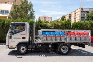 camión de herko propulsado por autogas