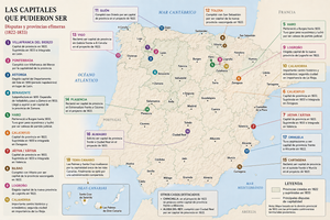 capitales de españa