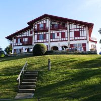 House Saraléguinéa in Guéthary (Pays Basque, Aquitaine, France).