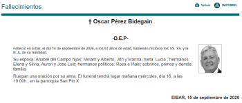 oscar perez bidegain