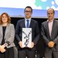 Iñaki Ochoa de Aspuru, director de la planta de bebidas de PepsiCo de Etxabarri-Ibiña, recibiendo el galardón